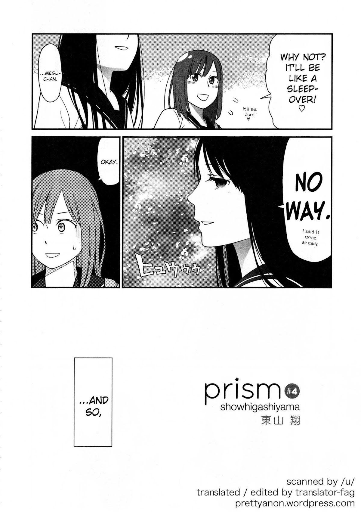 Prism (HIGASHIYAMA Shou) Chapter 4 page 2 - Chapter 4