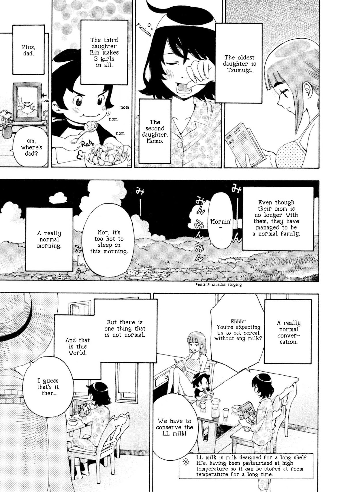 Private Earth Chapter 2 page 1 - Chapter 2: Nikuga Tabetai "I Wanna Eat Meat"
