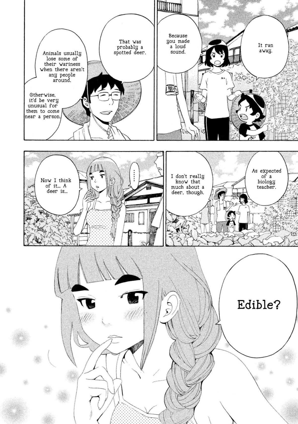 Private Earth Chapter 2 page 12 - Chapter 2: Nikuga Tabetai "I Wanna Eat Meat"