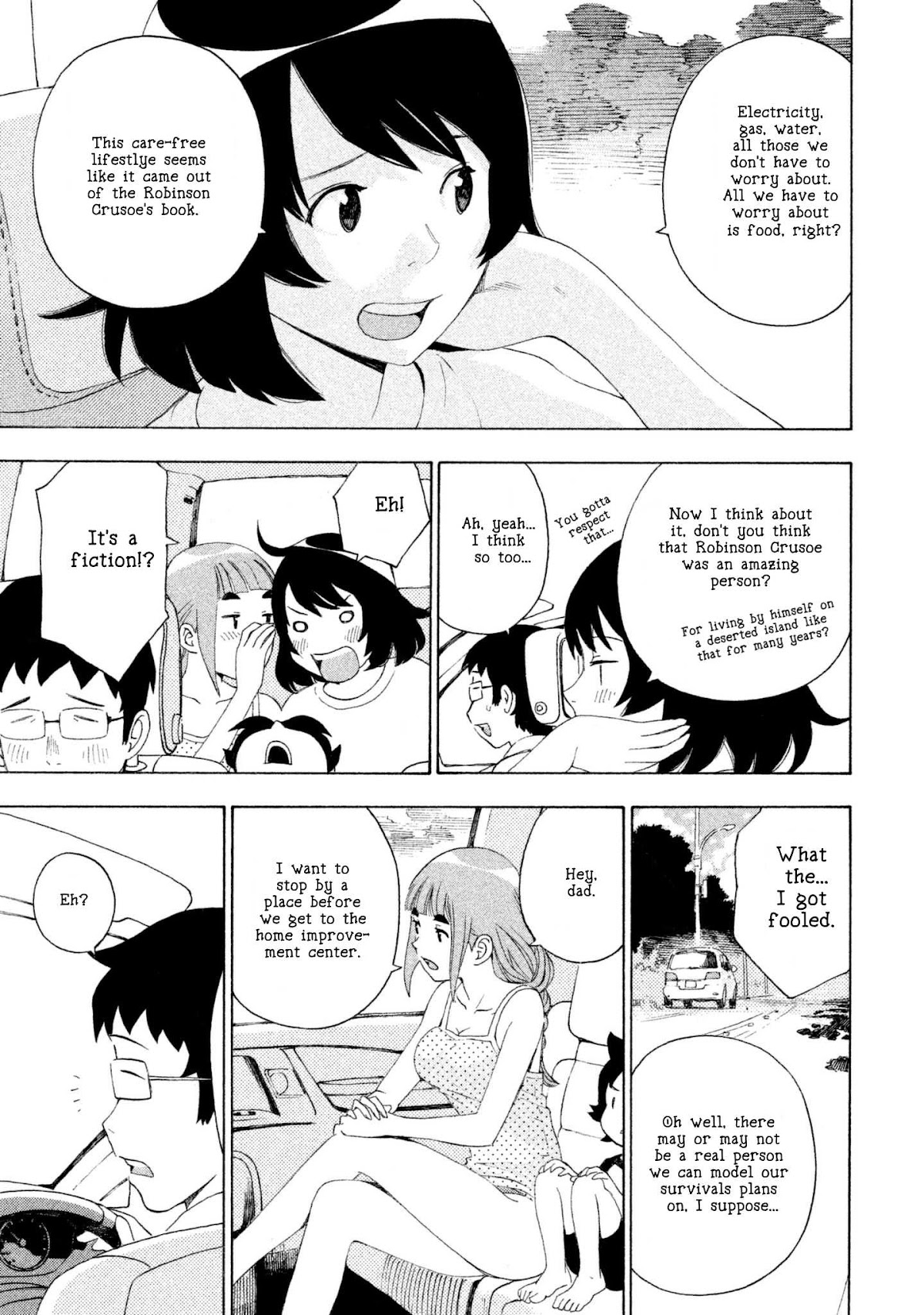 Private Earth Chapter 2 page 17 - Chapter 2: Nikuga Tabetai "I Wanna Eat Meat"