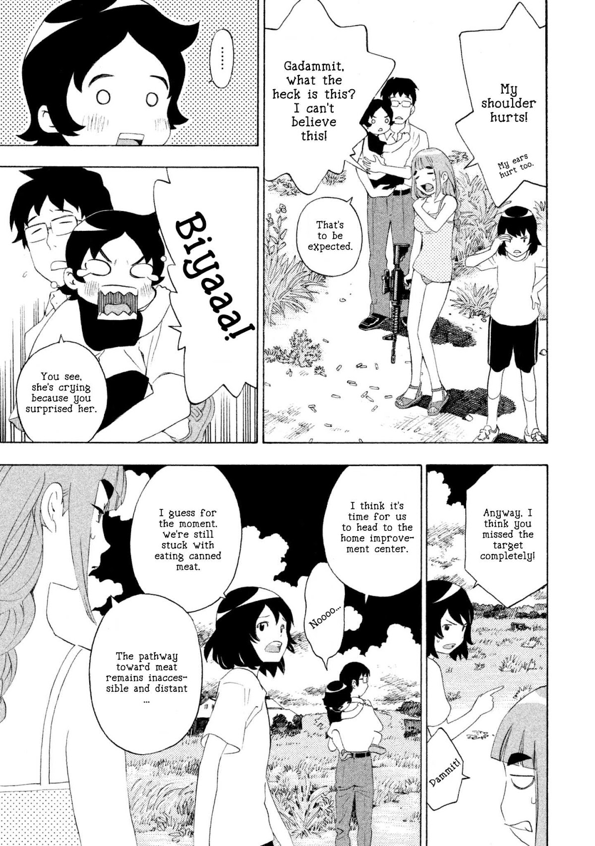 Private Earth Chapter 2 page 31 - Chapter 2: Nikuga Tabetai "I Wanna Eat Meat"