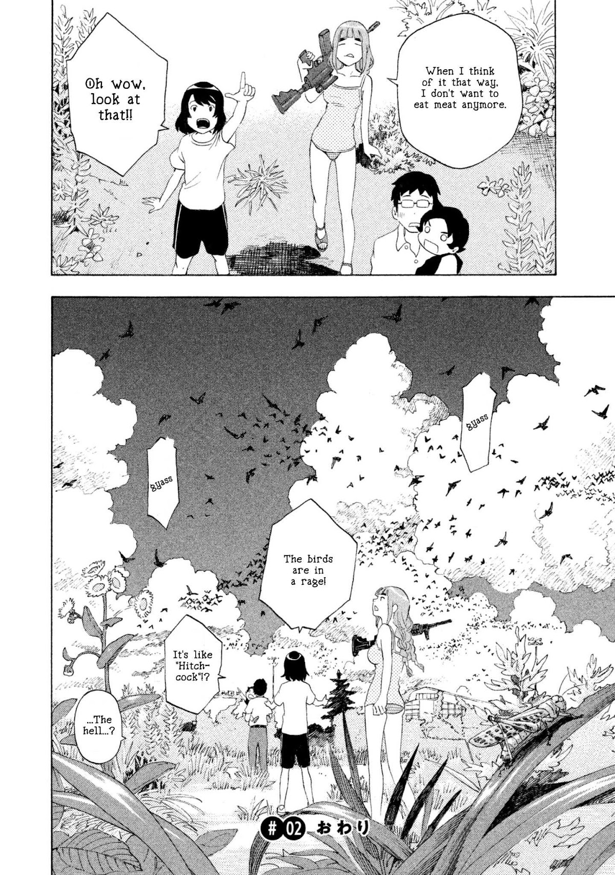 Private Earth Chapter 2 page 32 - Chapter 2: Nikuga Tabetai "I Wanna Eat Meat"