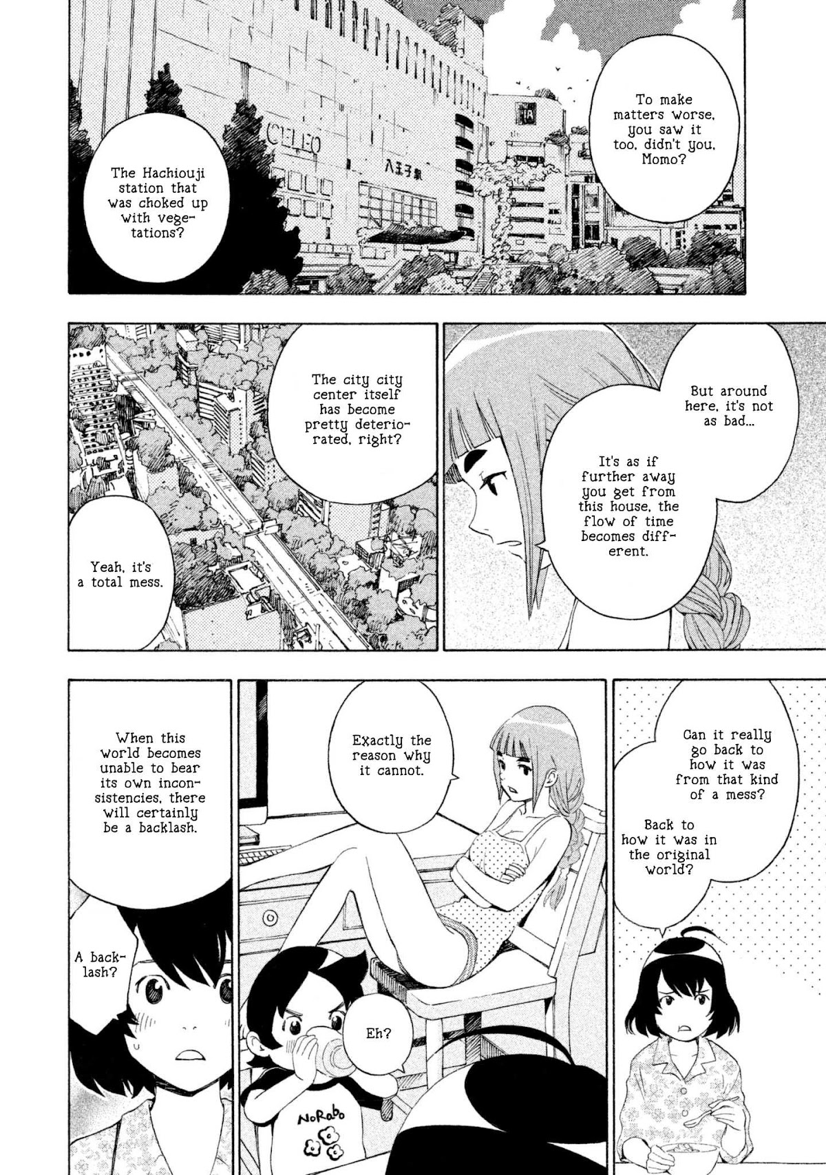 Private Earth Chapter 2 page 4 - Chapter 2: Nikuga Tabetai "I Wanna Eat Meat"