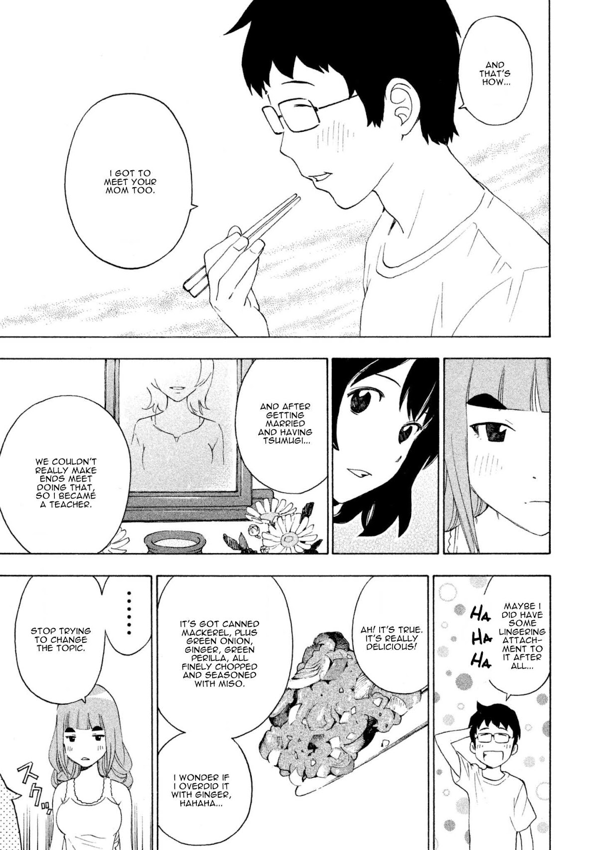 Private Earth Chapter 3 page 27 - Chapter 3: Mihatenu Yume "Unfulfilled Dream"