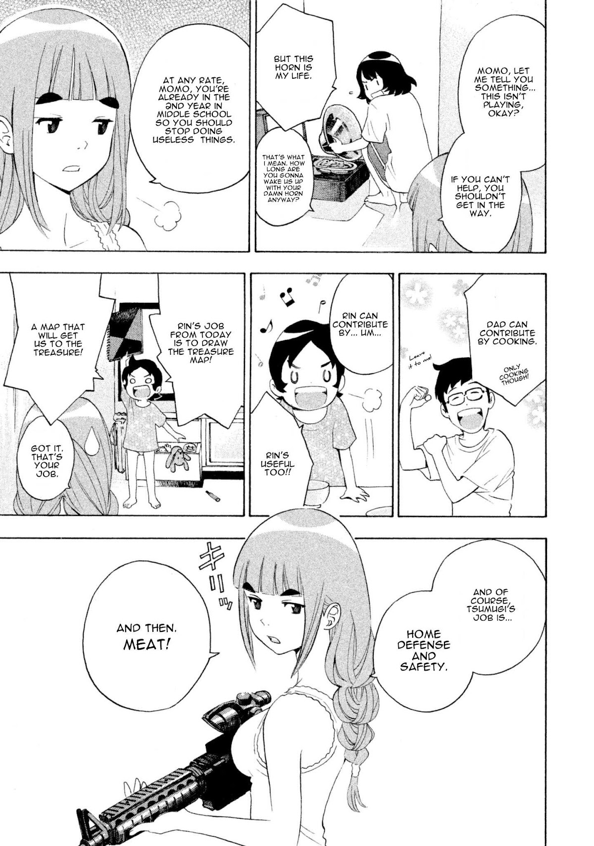 Private Earth Chapter 3 page 31 - Chapter 3: Mihatenu Yume "Unfulfilled Dream"