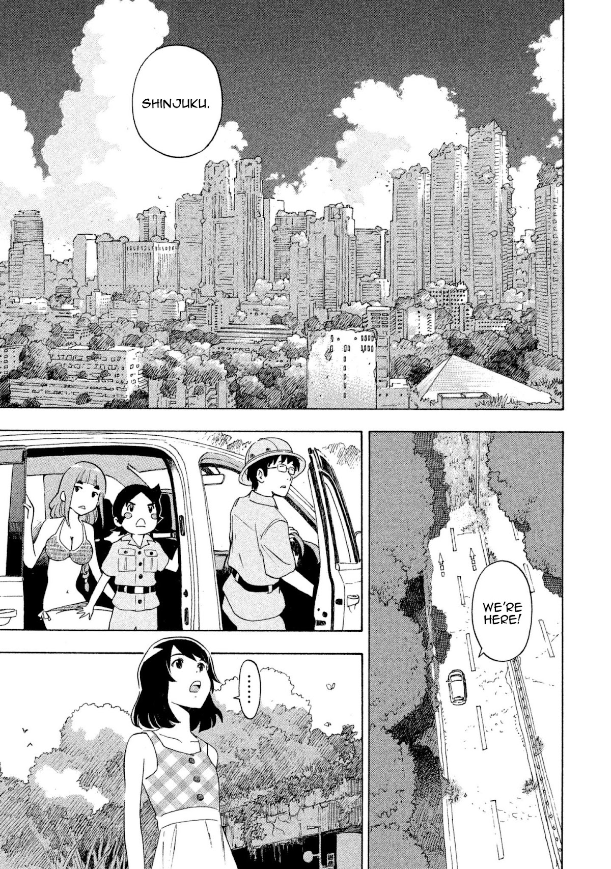 Private Earth Chapter 5 page 11 - Chapter 5: Shinjuku Tanken "Exploration of Shinjuku"