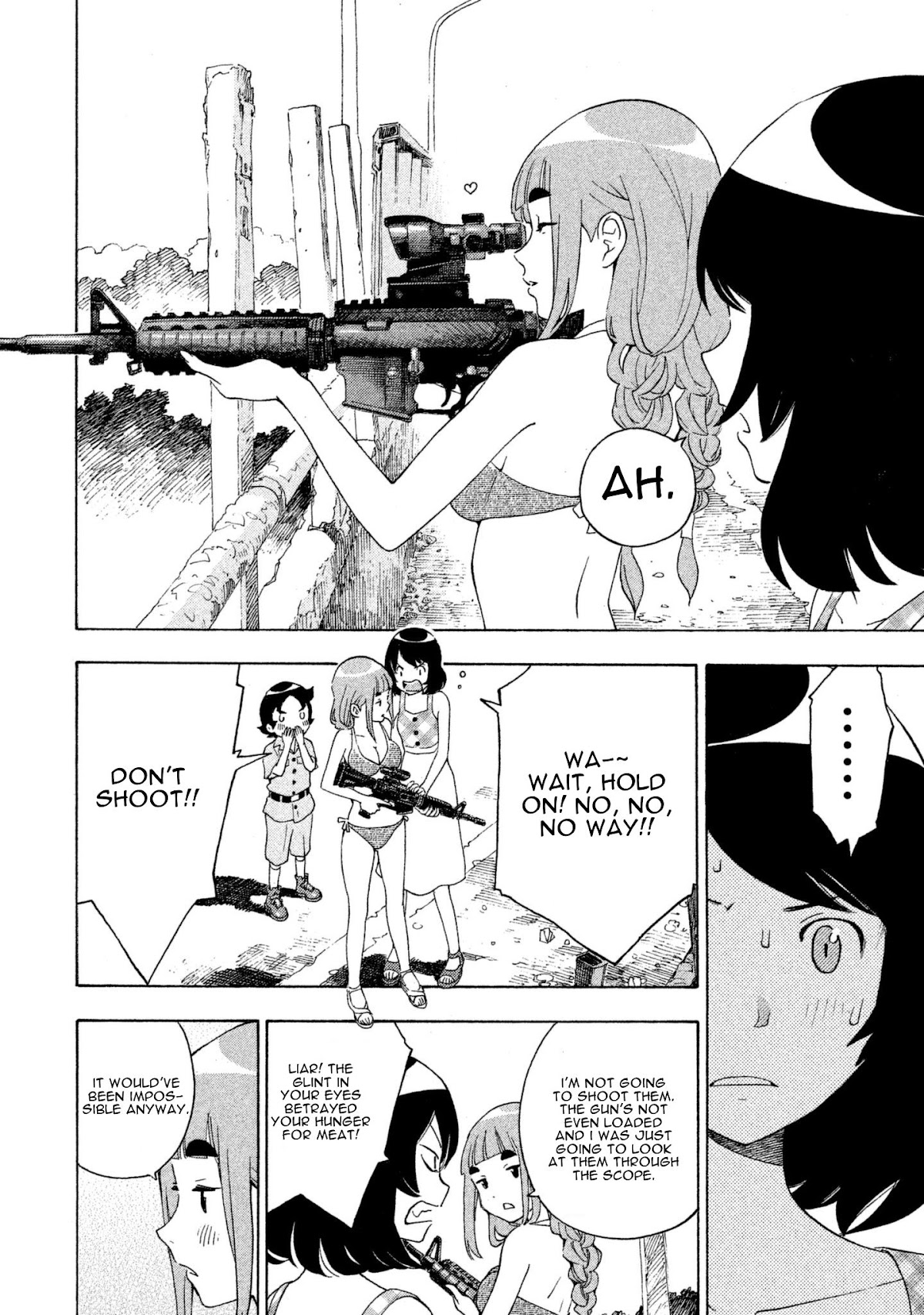 Private Earth Chapter 5 page 8 - Chapter 5: Shinjuku Tanken "Exploration of Shinjuku"