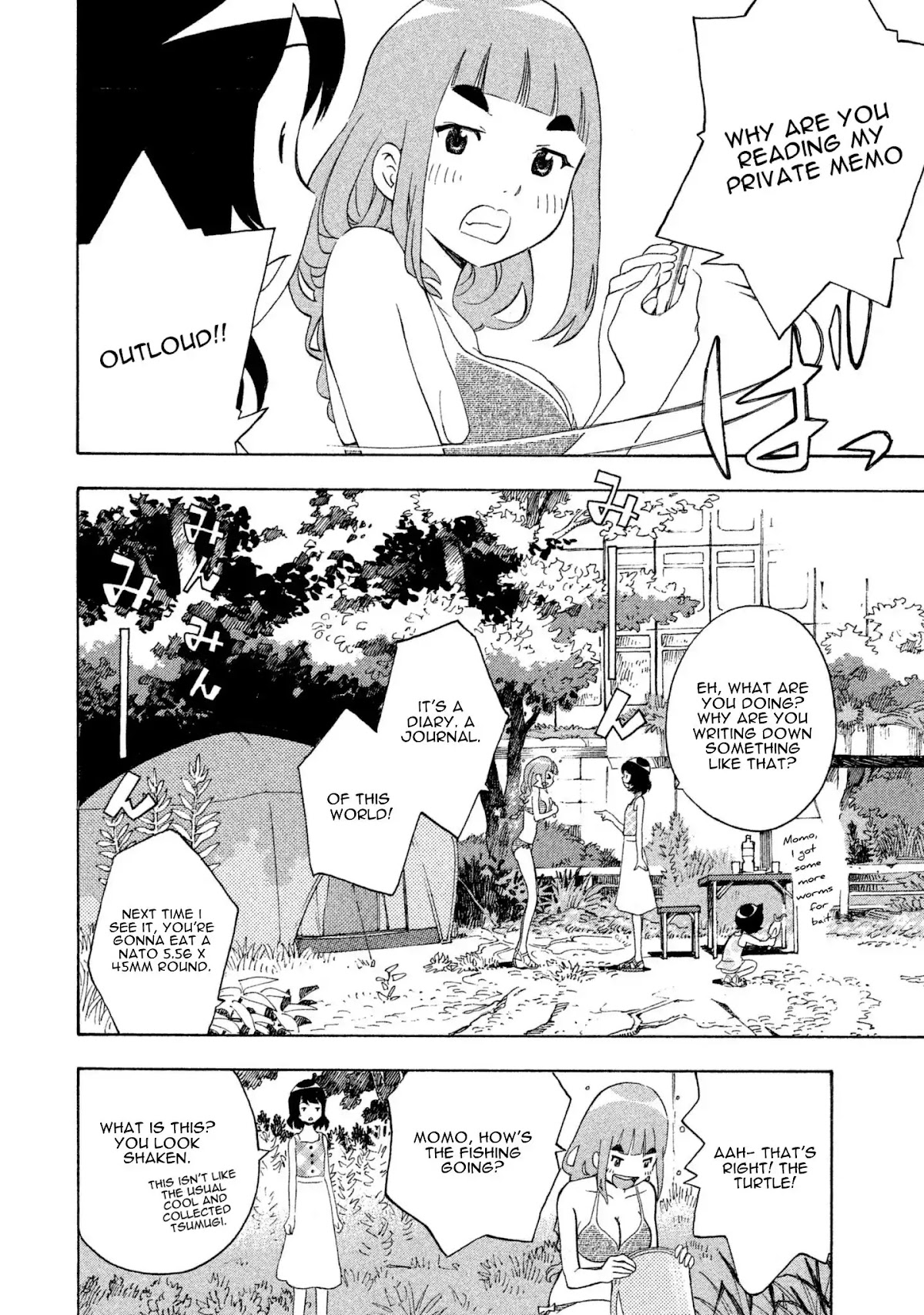 Private Earth Chapter 6 page 11 - Chapter 6: Takarasagashi "Treasure Hunting"