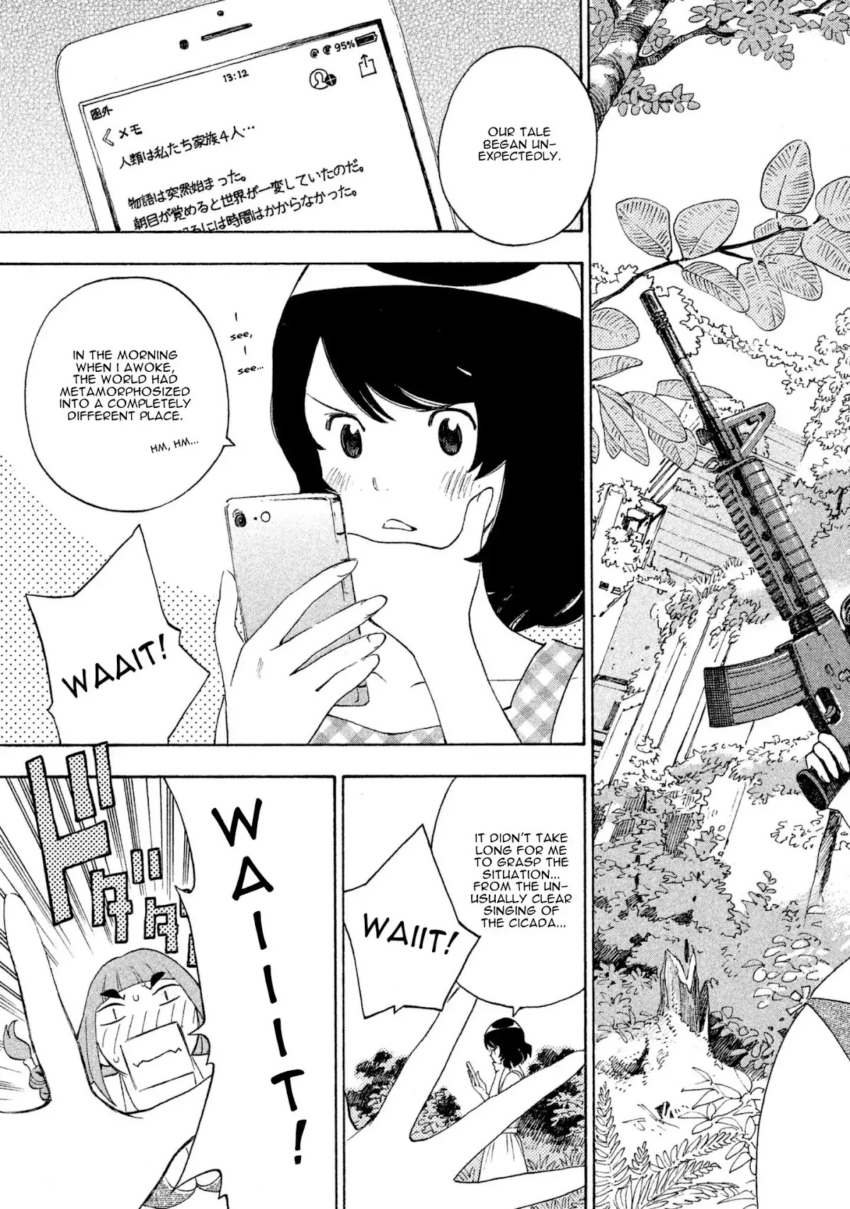 Private Earth Chapter 6 page 9 - Chapter 6: Takarasagashi "Treasure Hunting"