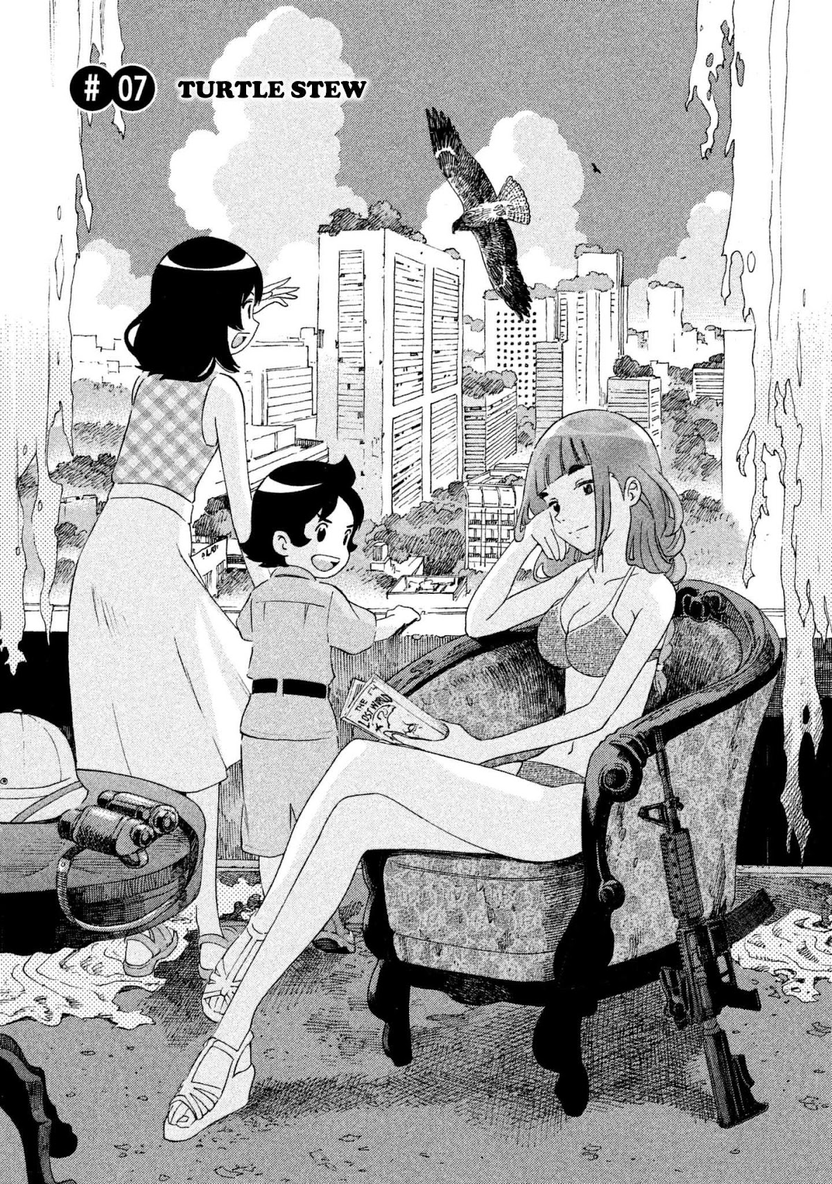 Private Earth Chapter 7 page 1 - Chapter 7: Suppon Nabe "Turtle Stew"