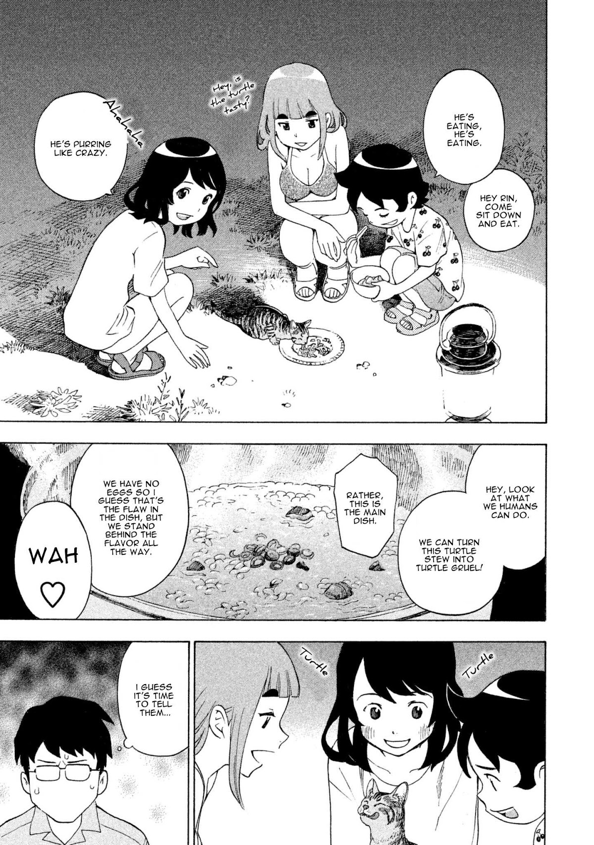 Private Earth Chapter 7 page 15 - Chapter 7: Suppon Nabe "Turtle Stew"