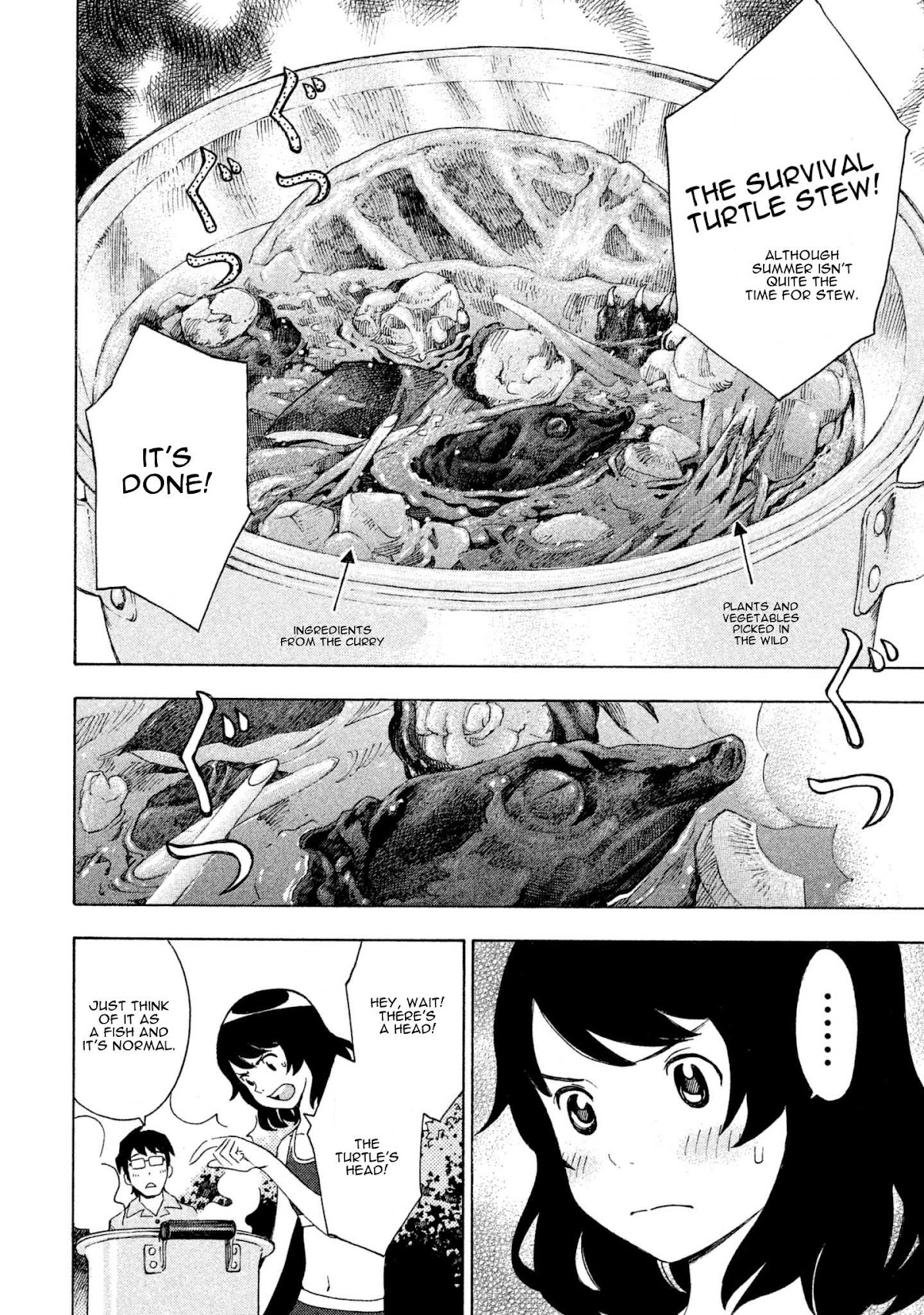 Private Earth Chapter 7 page 8 - Chapter 7: Suppon Nabe "Turtle Stew"