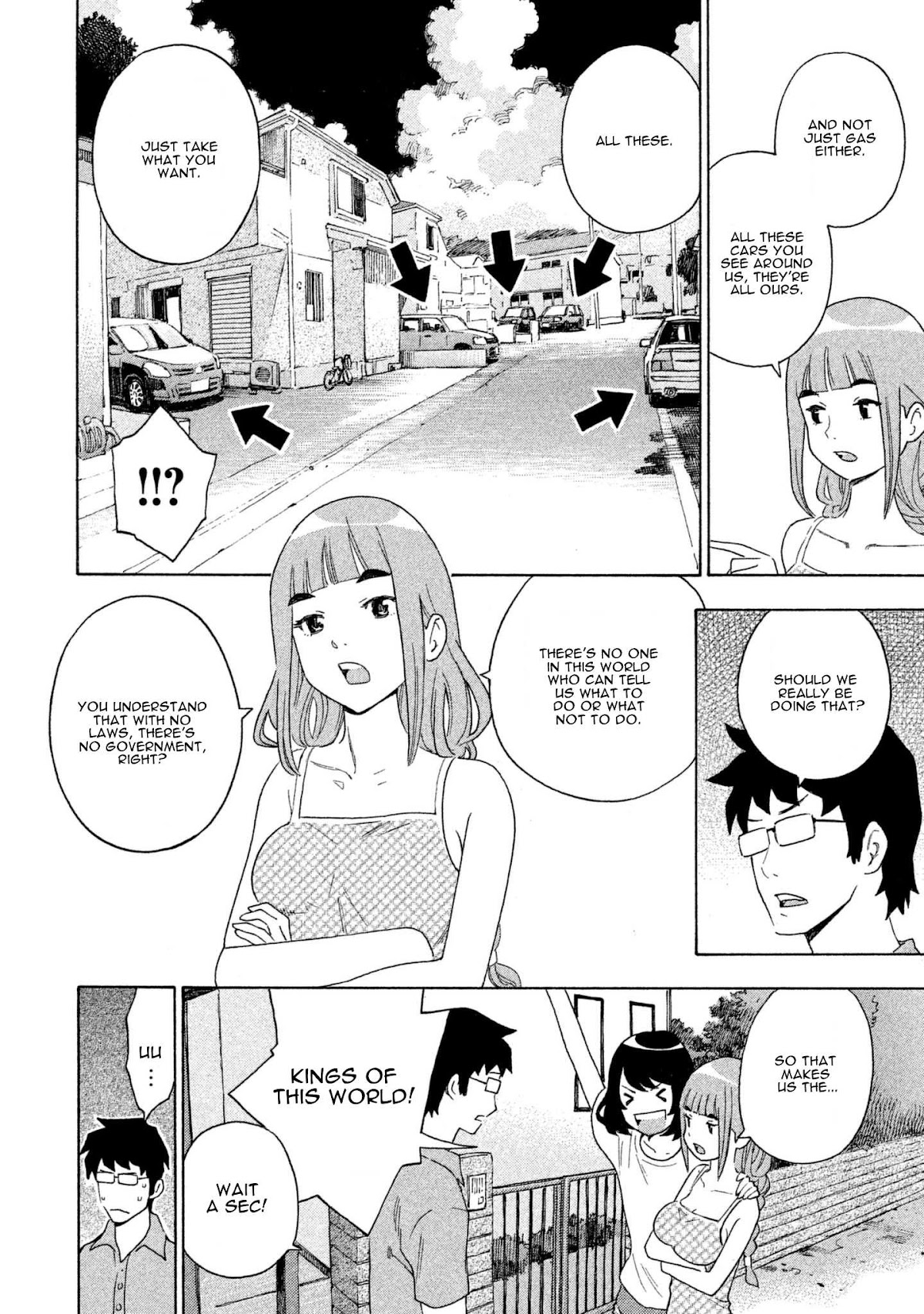 Private Earth Chapter 8 page 12 - Chapter 8: Watashitachi no Tsubasa "Our Wings"