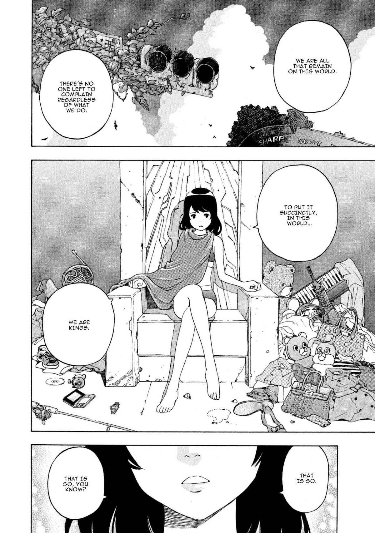 Private Earth Chapter 8 page 2 - Chapter 8: Watashitachi no Tsubasa "Our Wings"
