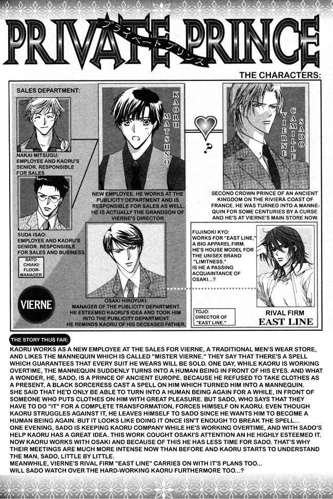 Private Prince (ASATO Eiri) Chapter 2.1 page 5 - Vol.2 Chapter 1 : Chapter 8