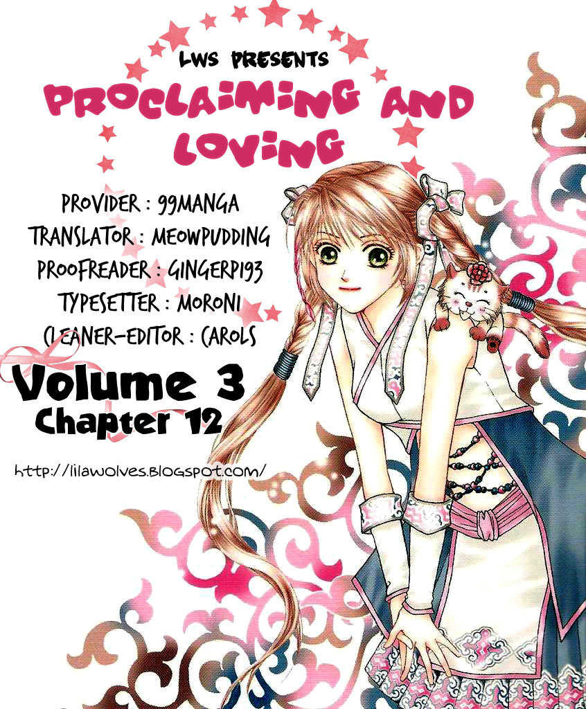 Proclaiming and Loving Chapter 12 page 1 - Chapter 12
