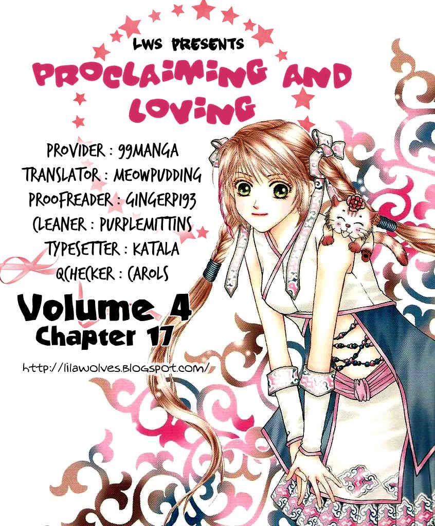 Proclaiming and Loving Chapter 17 page 1 - Chapter 17