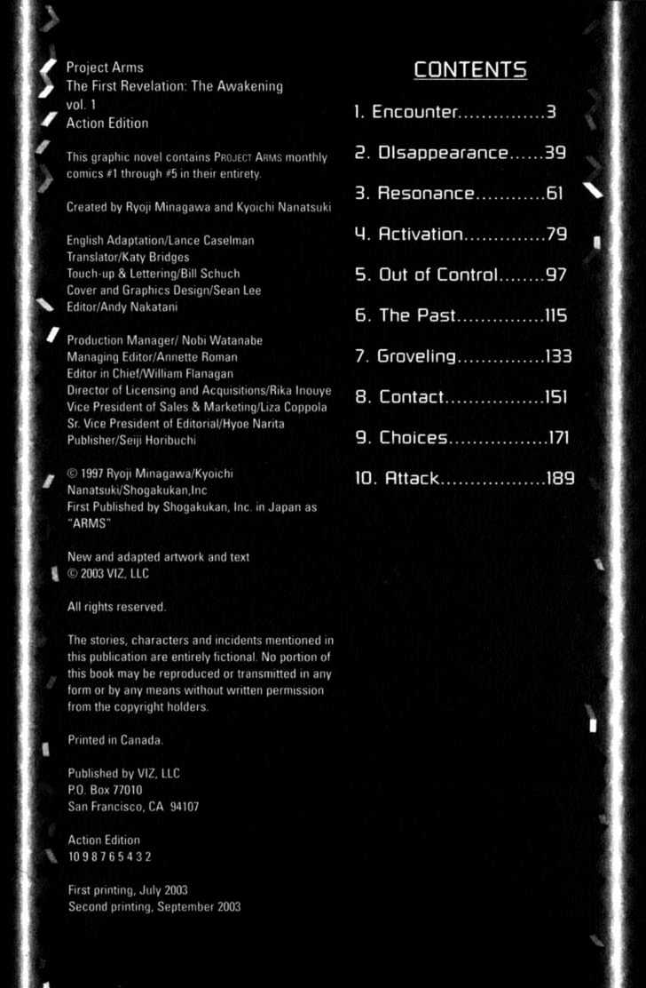 Project ARMS Vol.01 Chapter 1 page 3 - Vol.01 Chapter 1 : Encounter