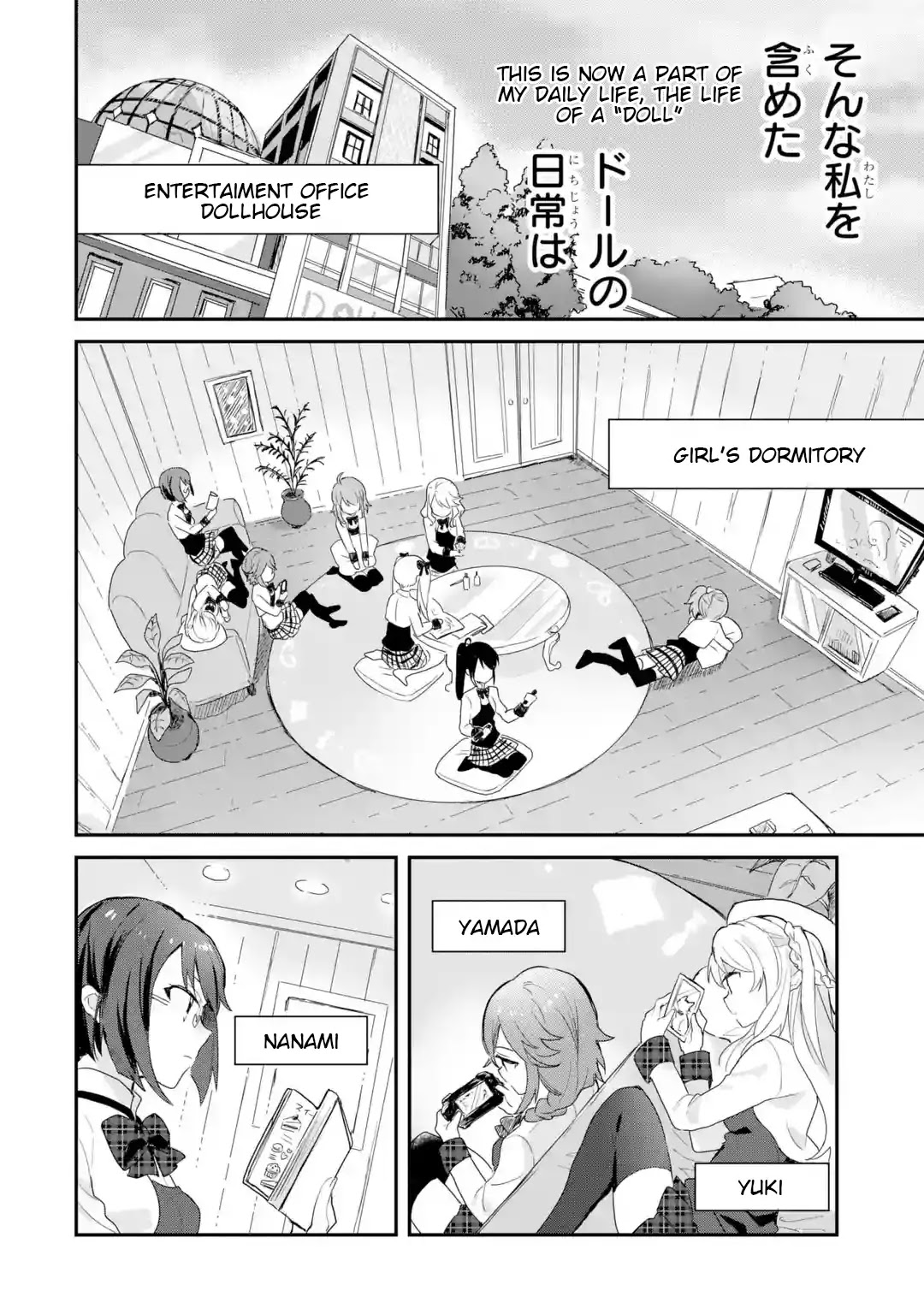 Project Tokyo Dolls: Imitation Doll of Oblivion Chapter 3 page 1 - Chapter 3: Episode 1 (prequel) - Part 3