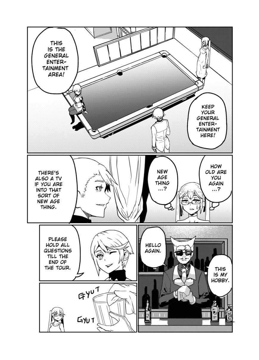 Project Valkyrie Chapter 2 page 2 - Chapter 2 : Episode 2 - Drinks, Billiards, and Exposition