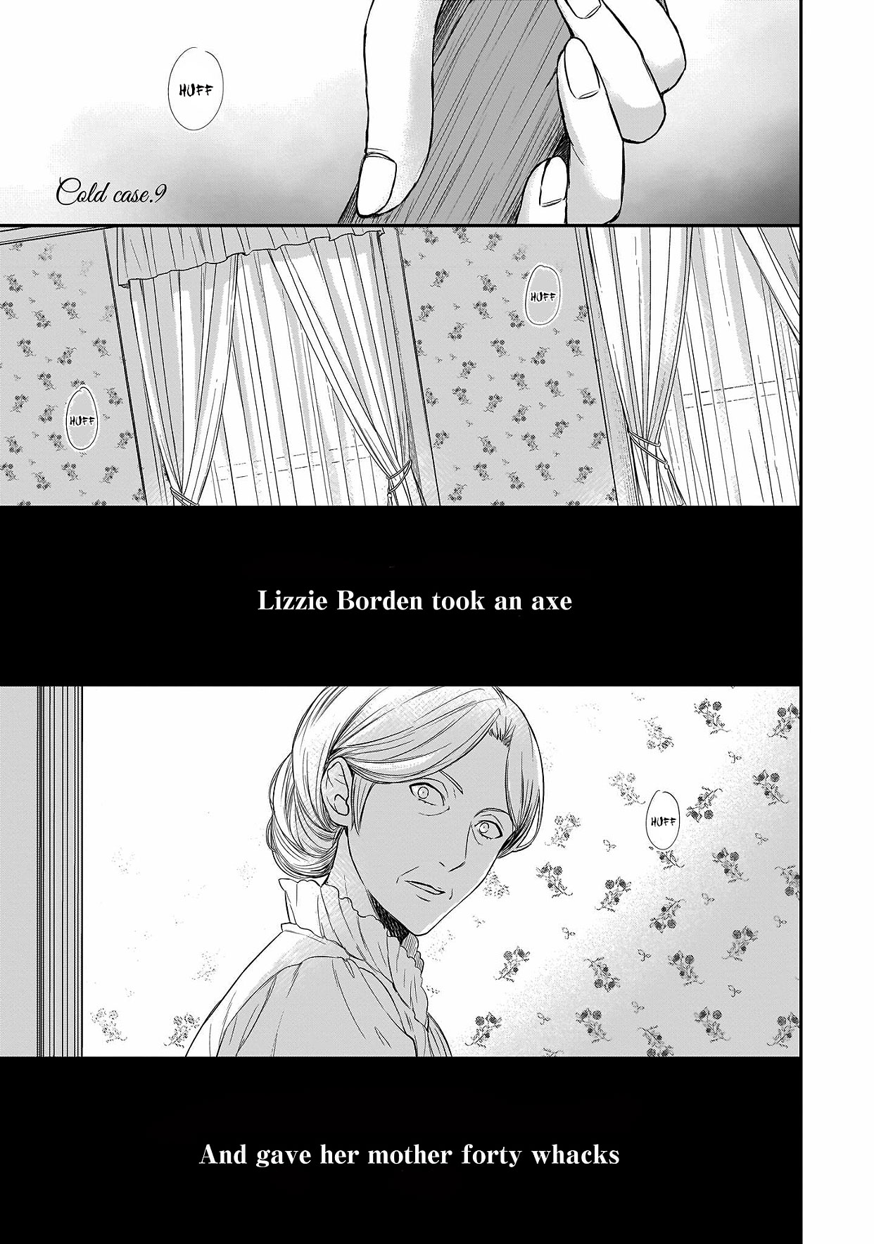 Prometheus Vinctus Chapter 9 page 1 - Chapter 9: Lizzie Borden Case I