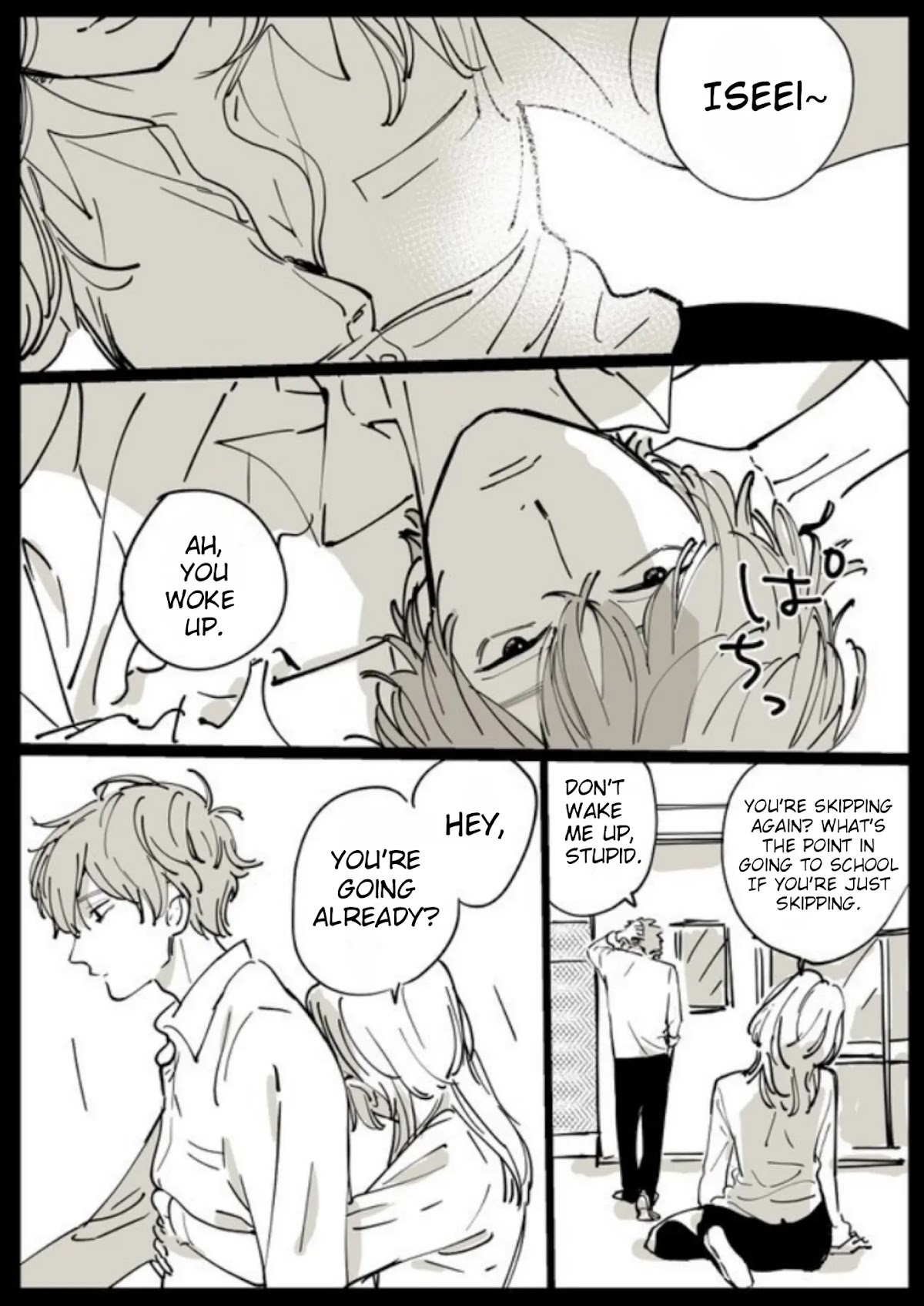 Promise Cinderella Chapter 0 page 2 - Chapter 0: Issei before he met Hayame
