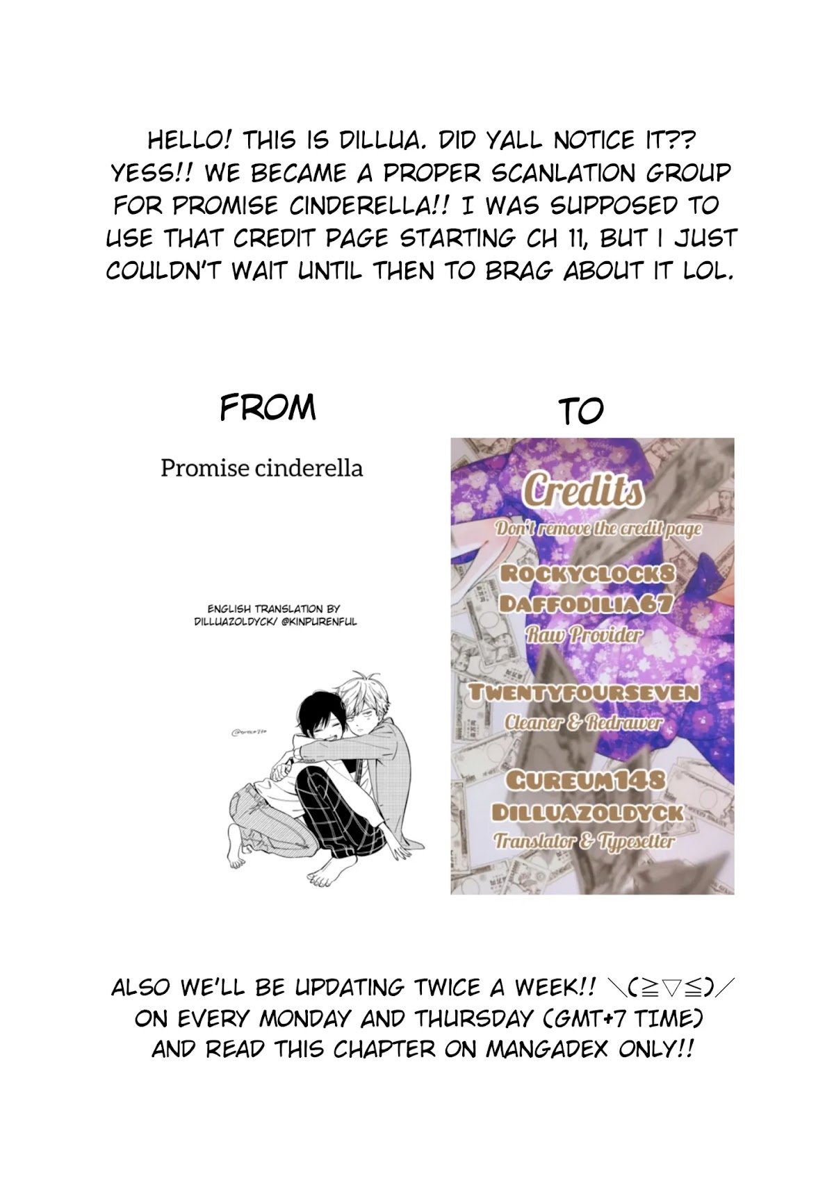 Promise Cinderella Chapter 8 page 26 - Chapter 8: Beginning Days