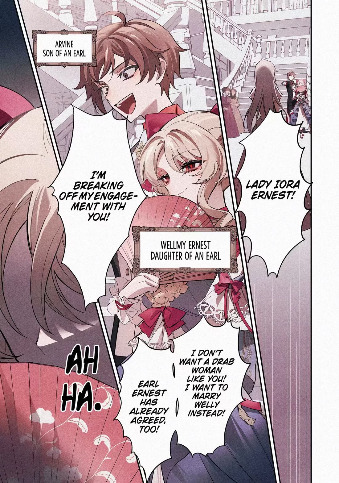 Proud to be the Villainess: I’m Doomed After Stealing my Half-Sister’s Fiancé and Having Her Banished Chapter 1 page 2 - Chapter 1