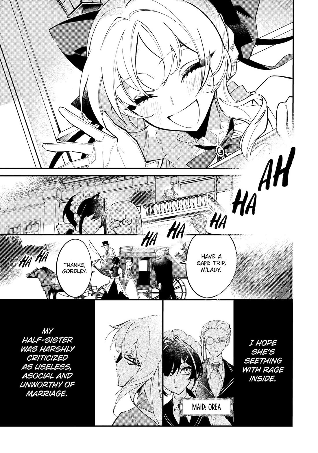 Proud to be the Villainess: I’m Doomed After Stealing my Half-Sister’s Fiancé and Having Her Banished Chapter 1 page 6 - Chapter 1