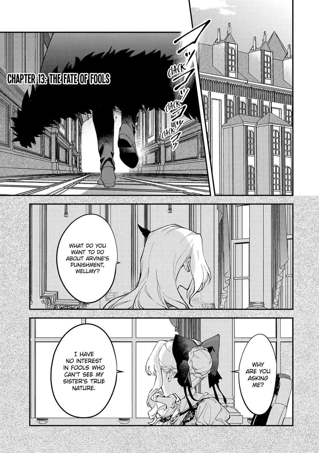 Proud to be the Villainess: I’m Doomed After Stealing my Half-Sister’s Fiancé and Having Her Banished Chapter 13 page 1 - Chapter 13