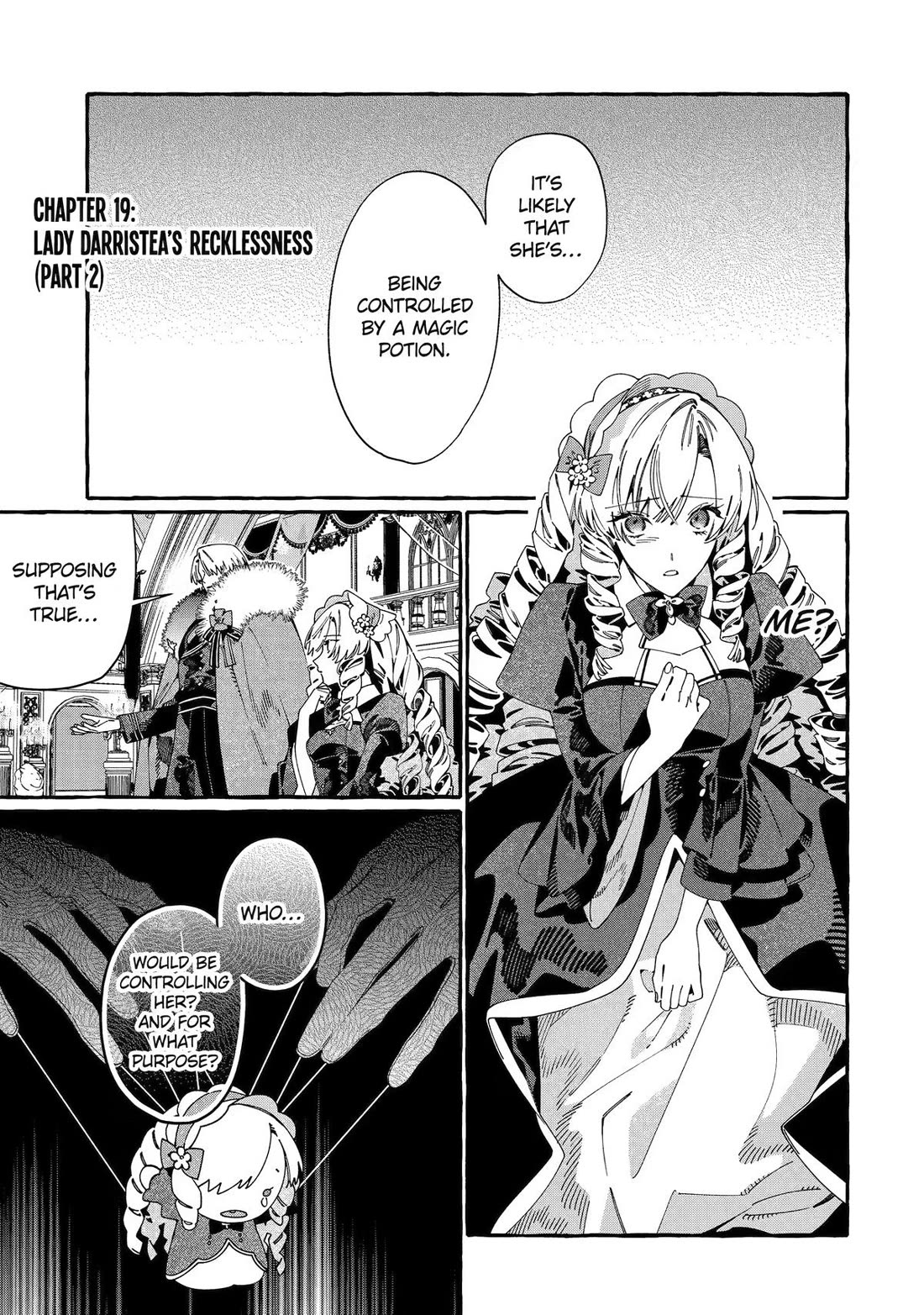 Proud to be the Villainess: I’m Doomed After Stealing my Half-Sister’s Fiancé and Having Her Banished Chapter 19 page 1 - Chapter 19