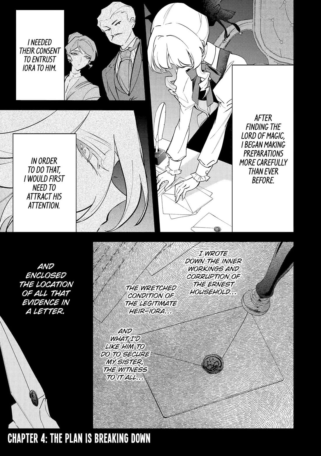 Proud to be the Villainess: I’m Doomed After Stealing my Half-Sister’s Fiancé and Having Her Banished Chapter 4 page 1 - Chapter 4