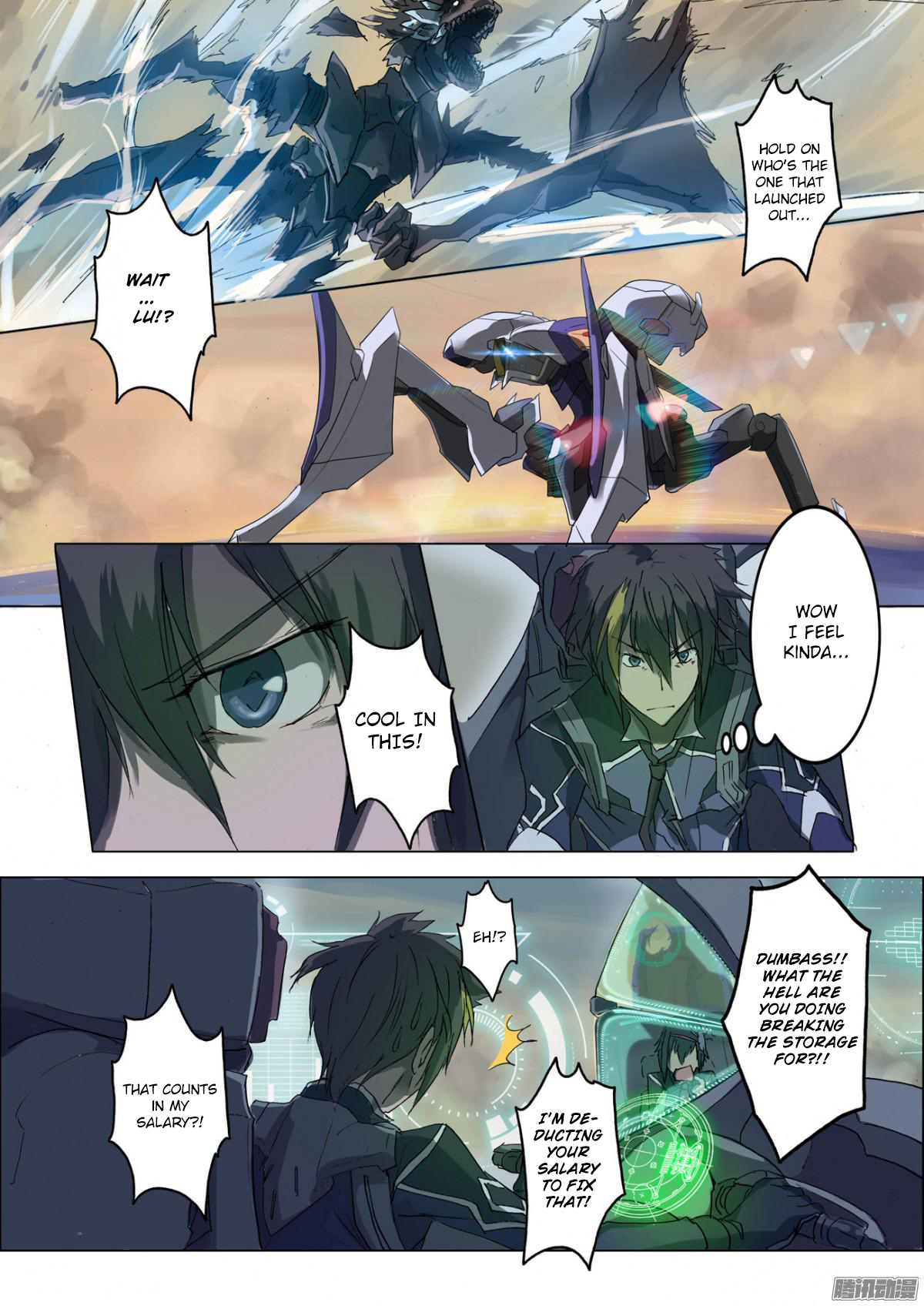 Providence at Dawn Chapter 3 page 1 - Chapter 3: Above ground and utopia part c