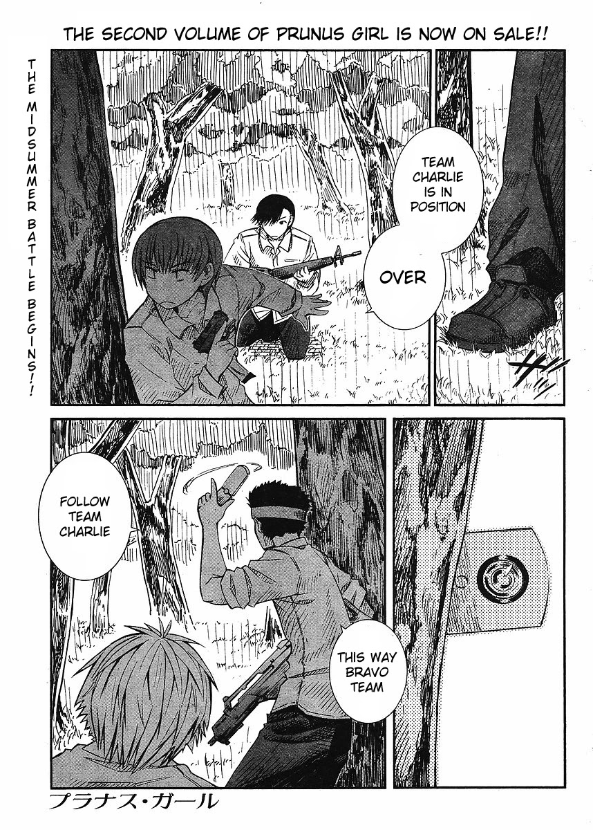 Prunus Girl Chapter 13 page 1 - Chapter 13: The Miniature Garden Of War (2)