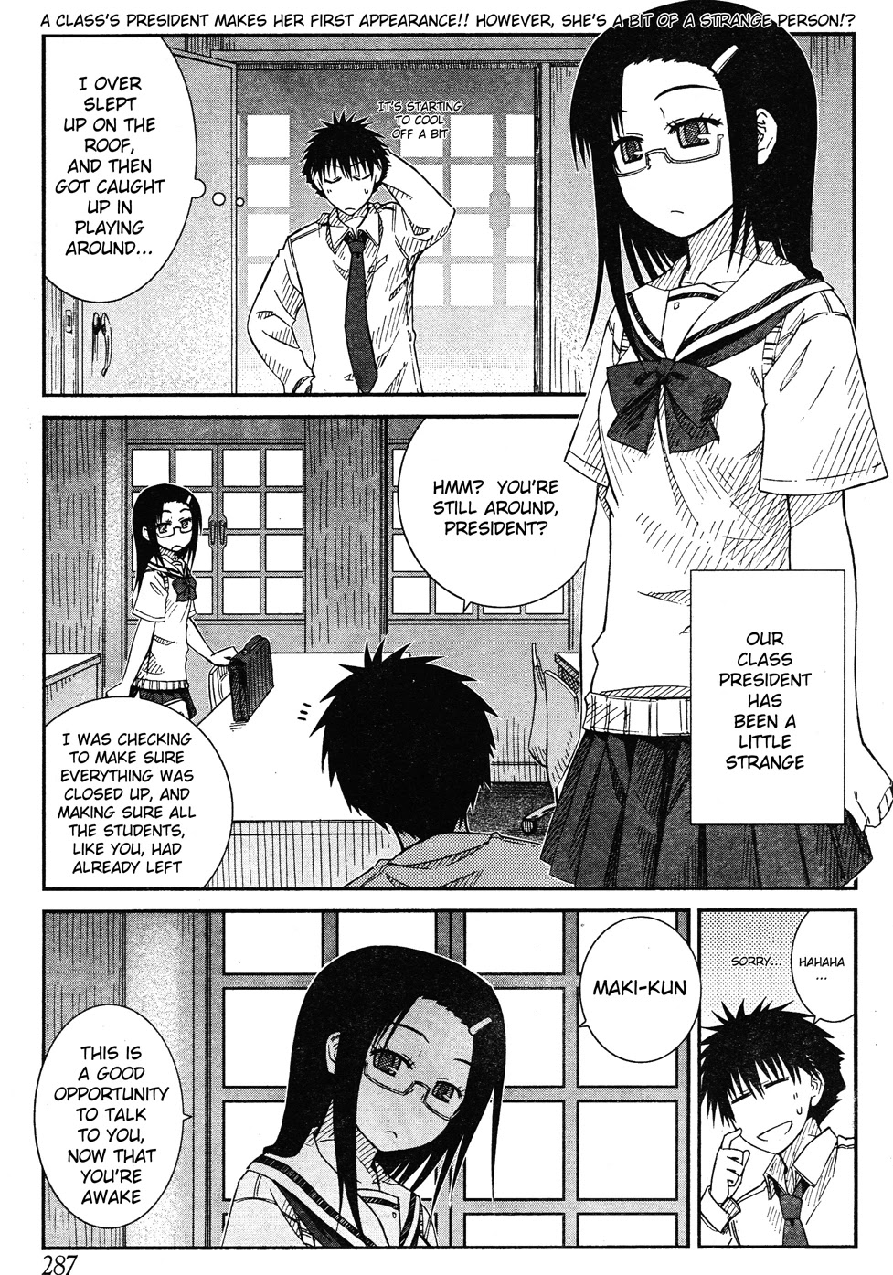 Prunus Girl Chapter 18 page 3 - Chapter 18: The Straightforward And Cool-Tempered Class President?