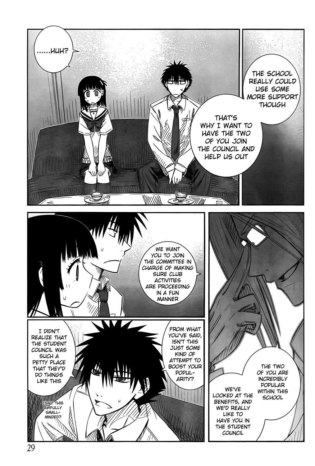 Prunus Girl Chapter 19 page 11 - Chapter 19: The True Nature Of Midorinooka's Student Council?
