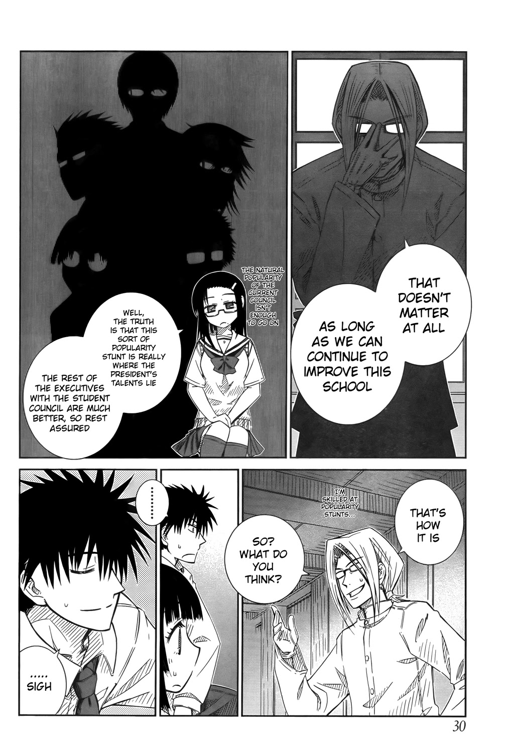 Prunus Girl Chapter 19 page 12 - Chapter 19: The True Nature Of Midorinooka's Student Council?