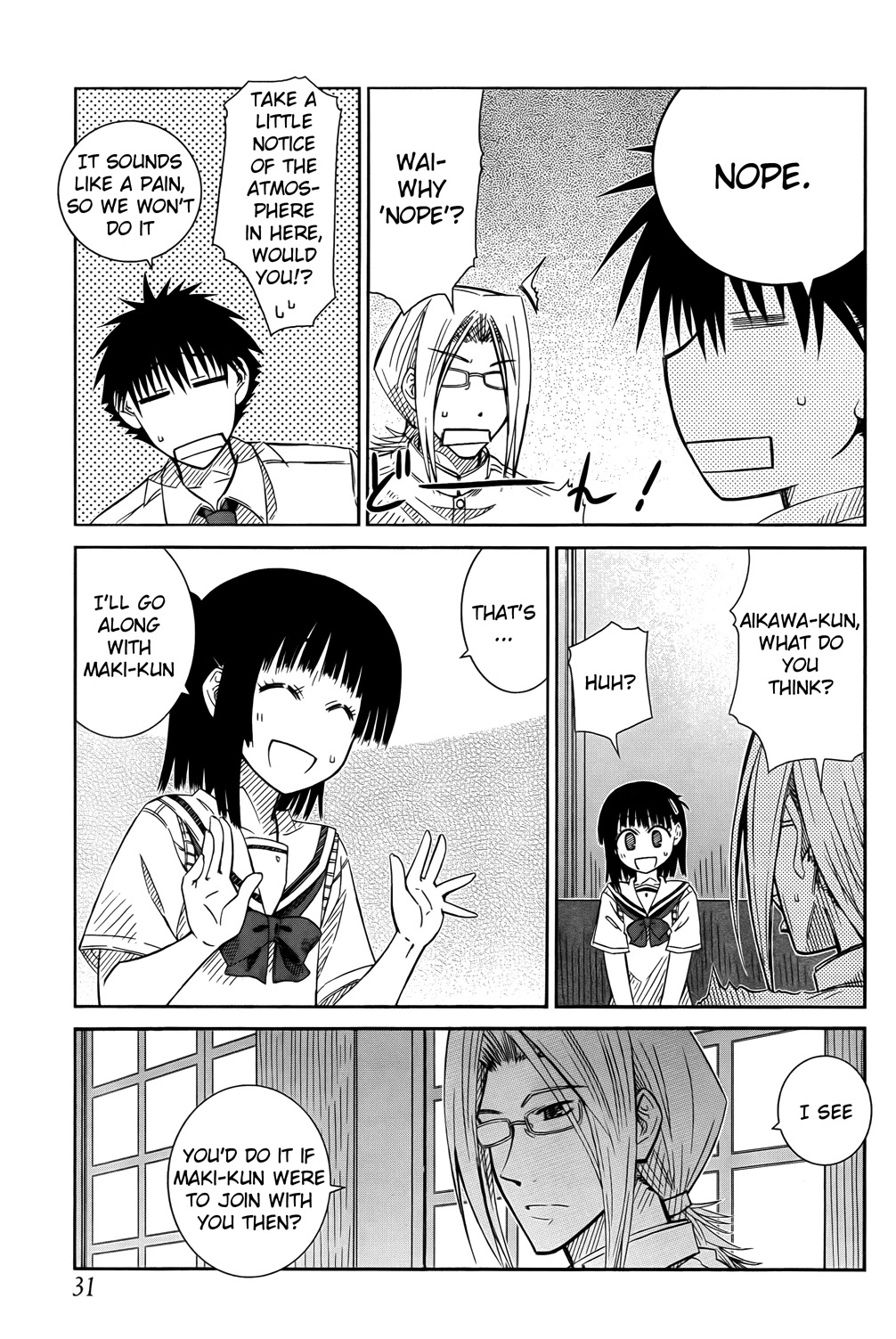 Prunus Girl Chapter 19 page 13 - Chapter 19: The True Nature Of Midorinooka's Student Council?