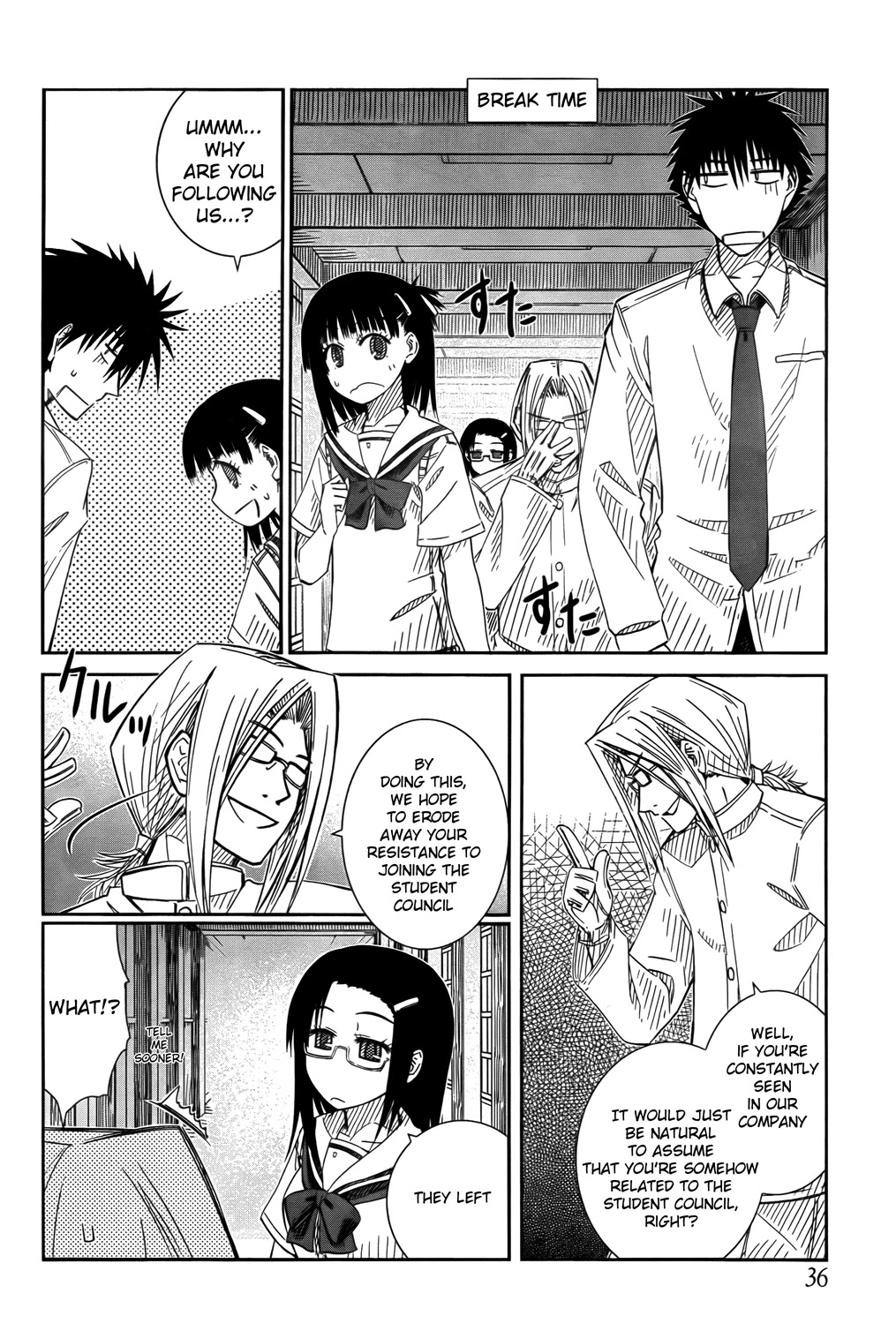 Prunus Girl Chapter 19 page 18 - Chapter 19: The True Nature Of Midorinooka's Student Council?