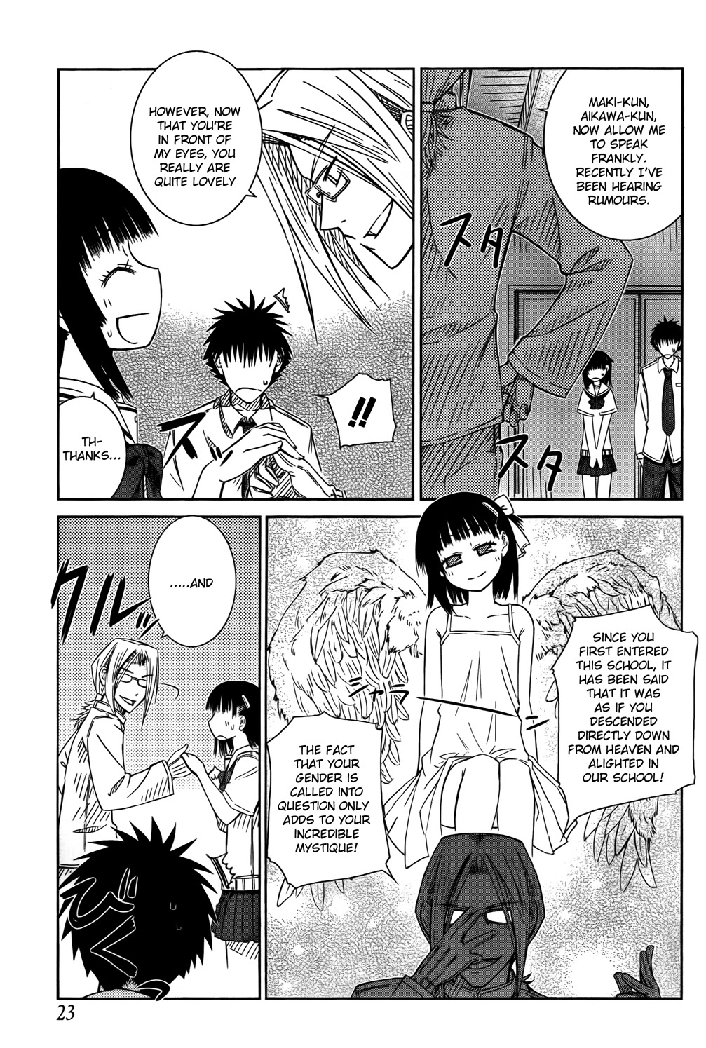 Prunus Girl Chapter 19 page 5 - Chapter 19: The True Nature Of Midorinooka's Student Council?