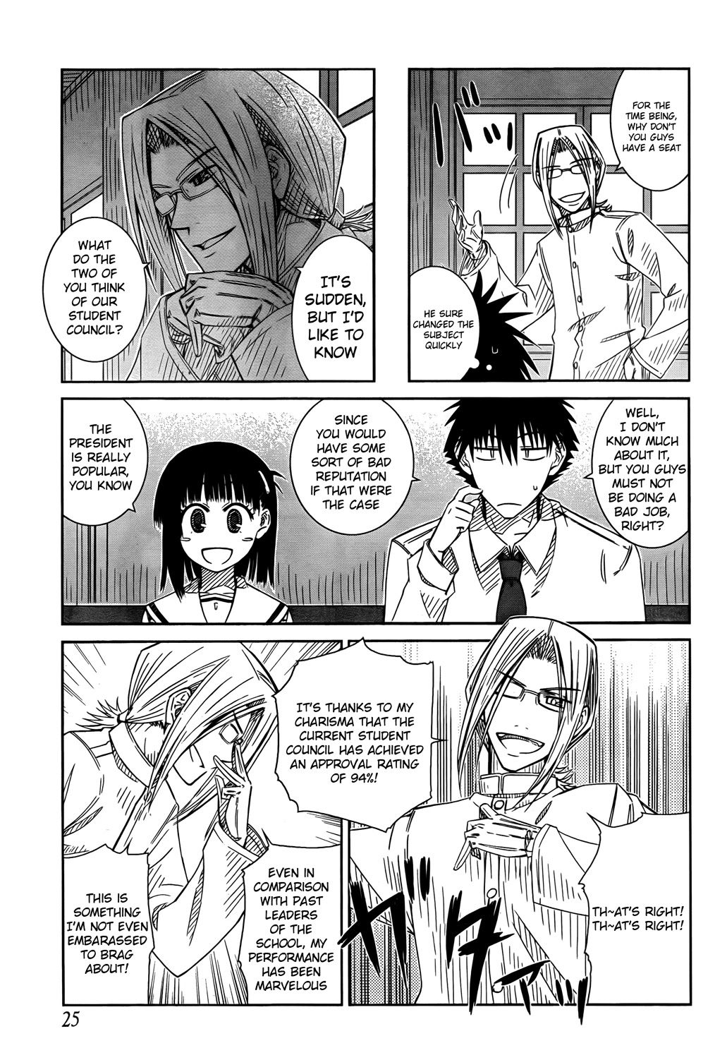 Prunus Girl Chapter 19 page 7 - Chapter 19: The True Nature Of Midorinooka's Student Council?