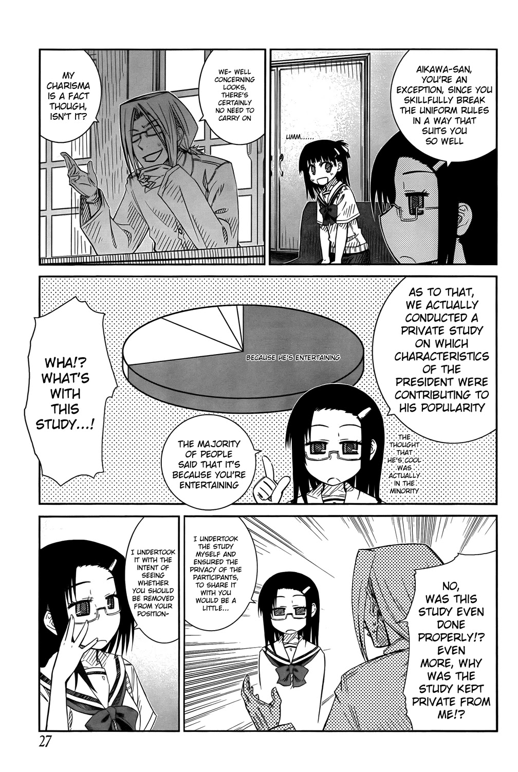Prunus Girl Chapter 19 page 9 - Chapter 19: The True Nature Of Midorinooka's Student Council?