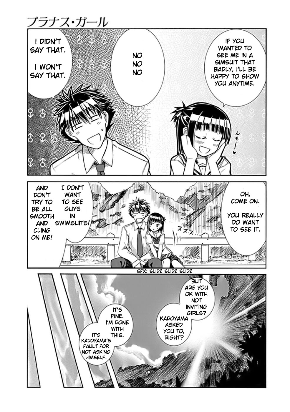 Prunus Girl Chapter 2 page 13 - Chapter 2: Uh Oh! Just Guys At The Beach?