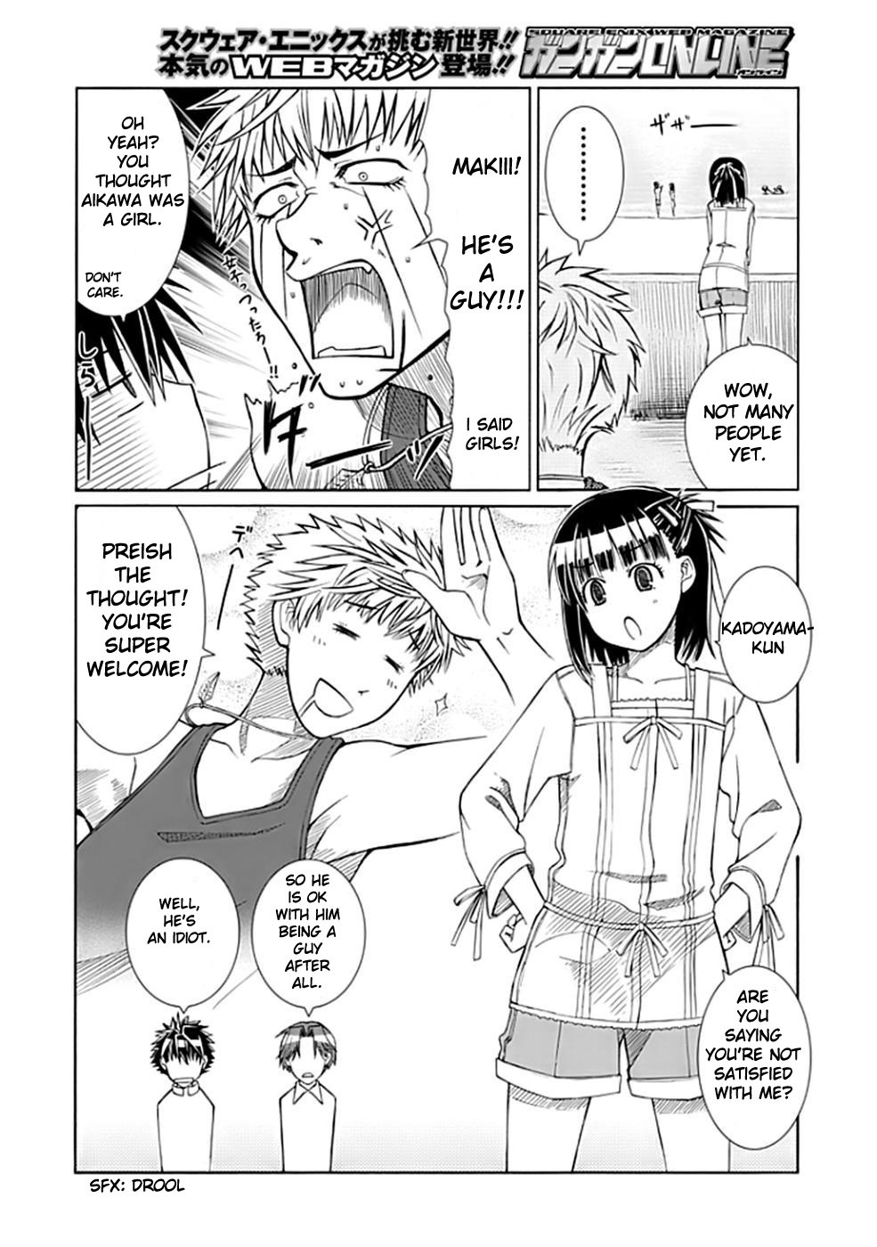 Prunus Girl Chapter 2 page 14 - Chapter 2: Uh Oh! Just Guys At The Beach?