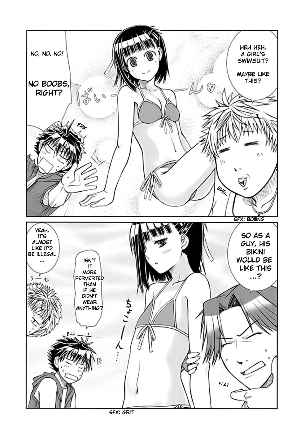 Prunus Girl Chapter 2 page 16 - Chapter 2: Uh Oh! Just Guys At The Beach?