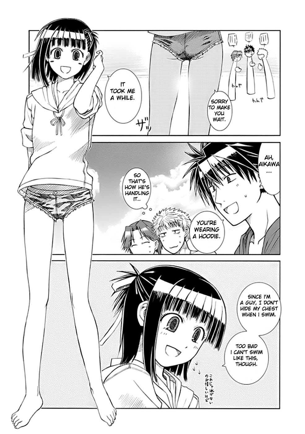 Prunus Girl Chapter 2 page 17 - Chapter 2: Uh Oh! Just Guys At The Beach?