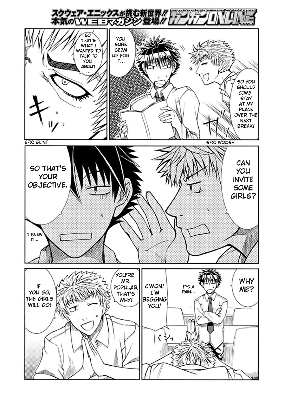 Prunus Girl Chapter 2 page 6 - Chapter 2: Uh Oh! Just Guys At The Beach?