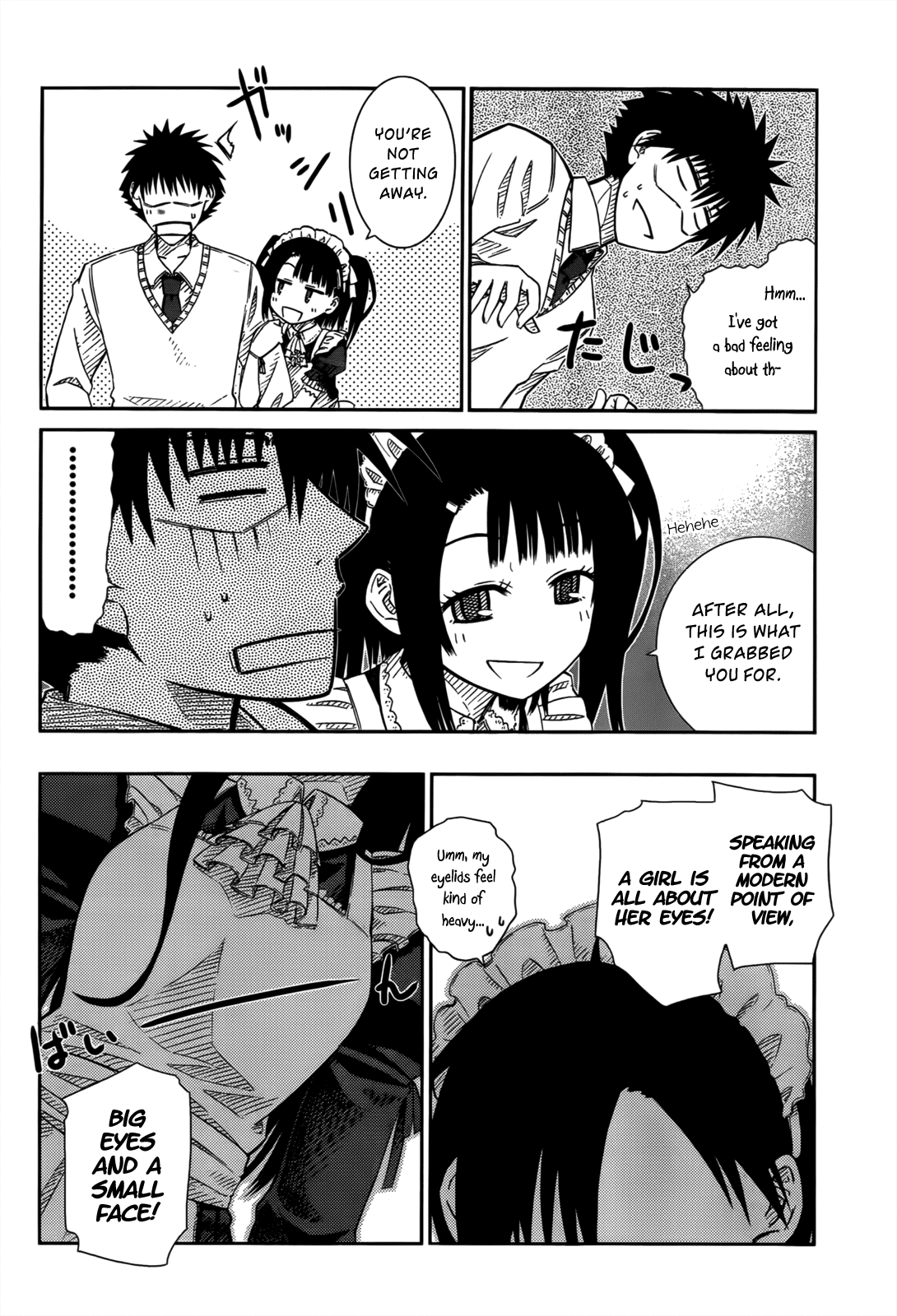 Prunus Girl Chapter 27 page 10 - Chapter 27: Crossdressing Maids Huge Special Service Day?