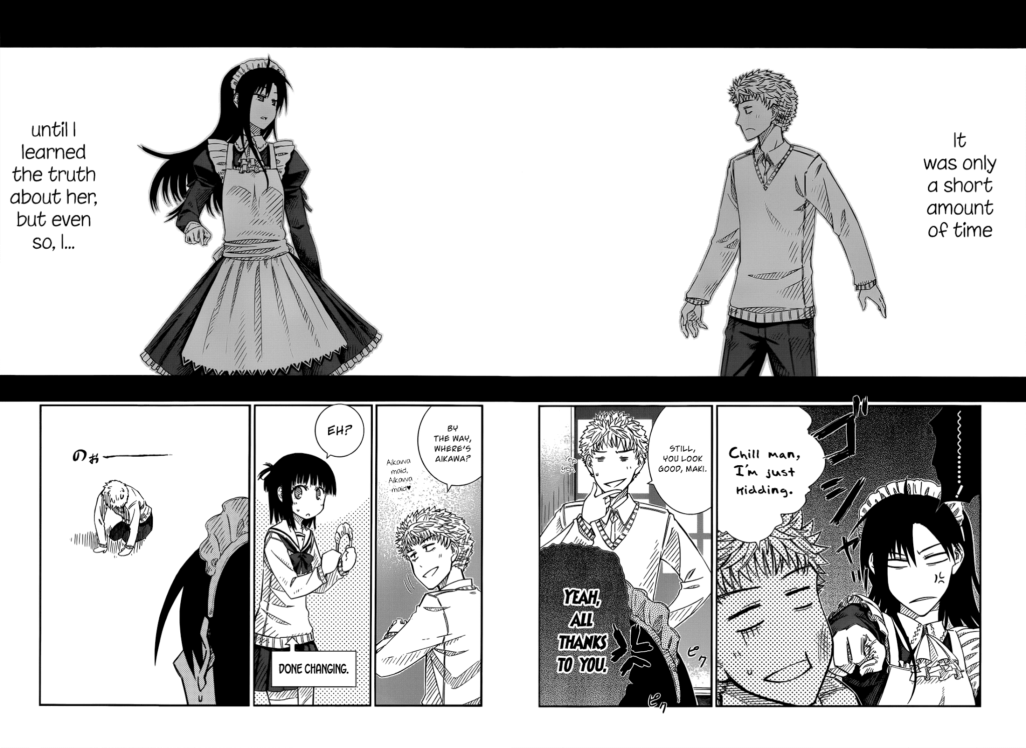 Prunus Girl Chapter 27 page 20 - Chapter 27: Crossdressing Maids Huge Special Service Day?