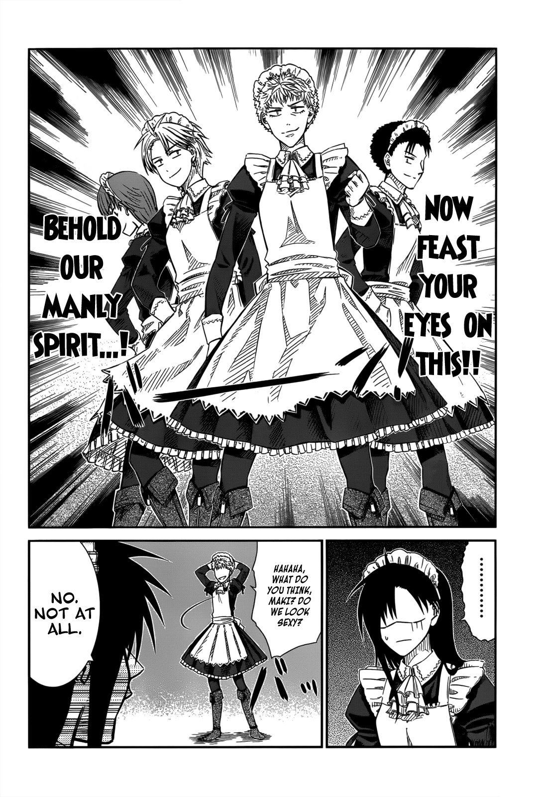 Prunus Girl Chapter 27 page 23 - Chapter 27: Crossdressing Maids Huge Special Service Day?